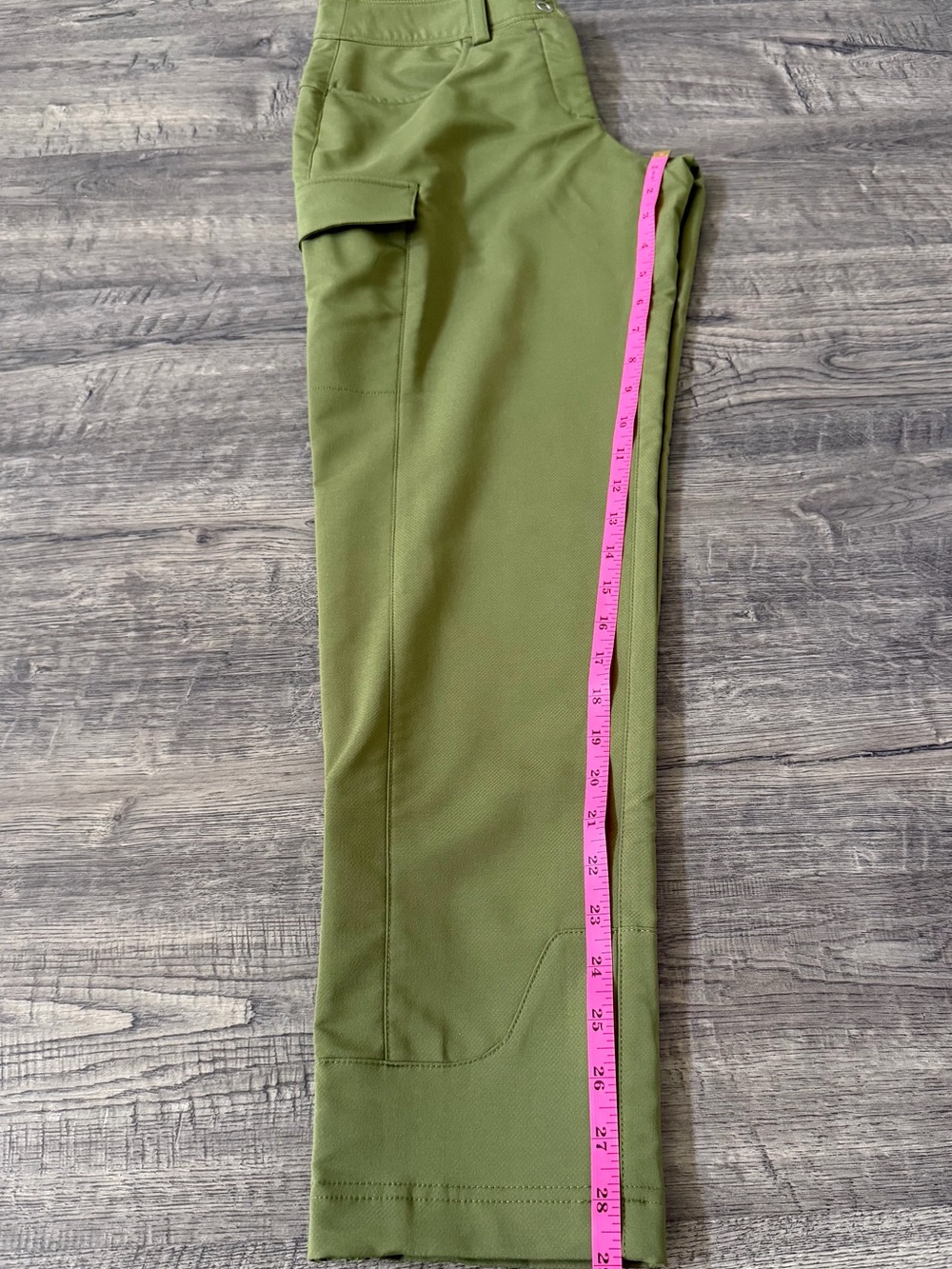 Club Ride Womens Element Cargo Pants Olive Glow Size XS MTB Hiking Cycling - Picture 12 of 13